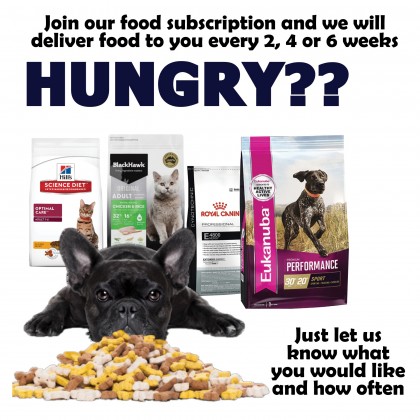 Pet Food Subscription - Now Available